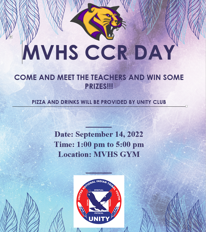 MVHS CCR DAY