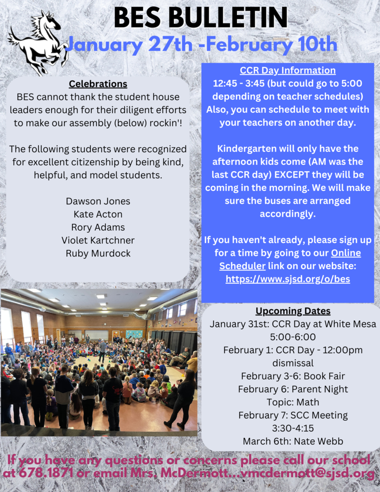 BES Weekly Bulletin January 31-Feb 10