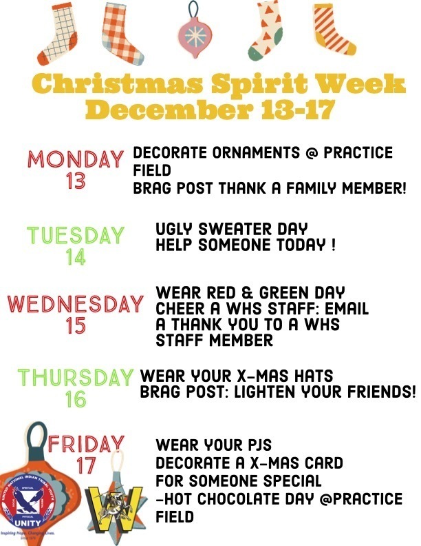 Christmas Spirit Week