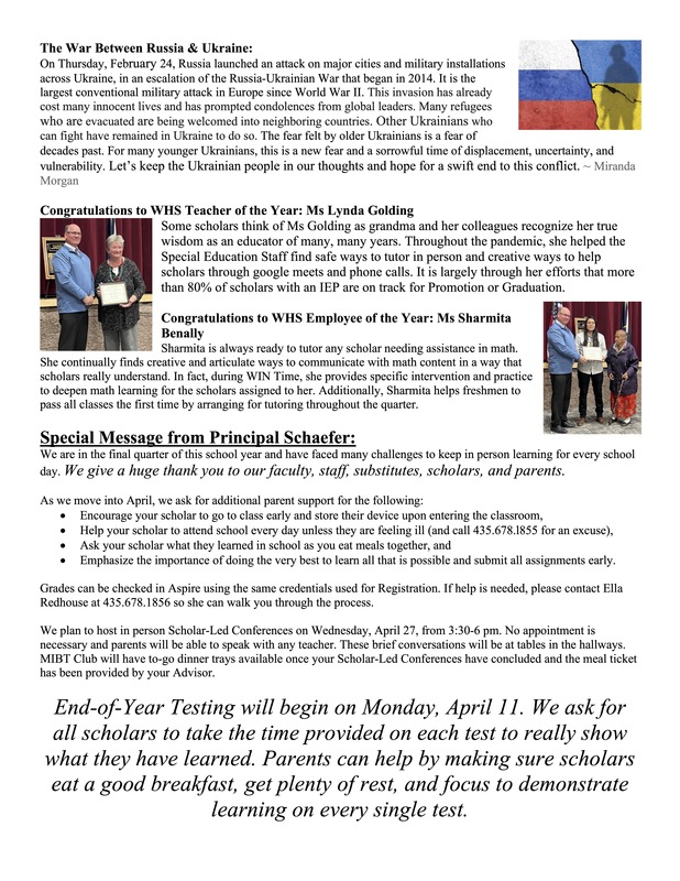 April Newsletter, page 3