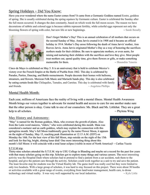 May Newsletter, page 2
